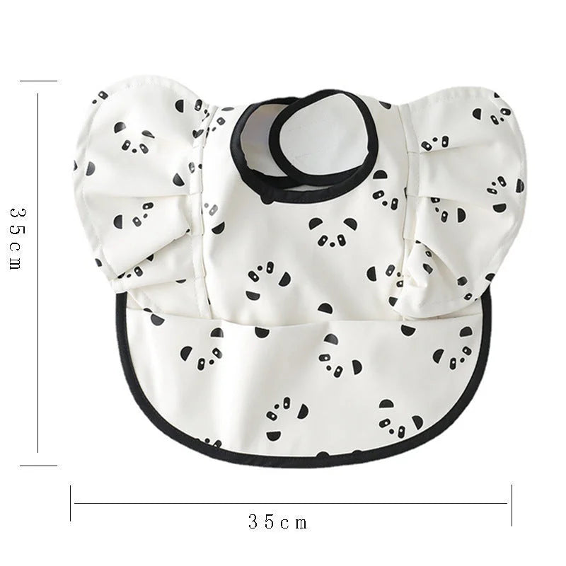 Baby Meal Pocket Angel Wing PU Waterproof Bib - globaltradeleader