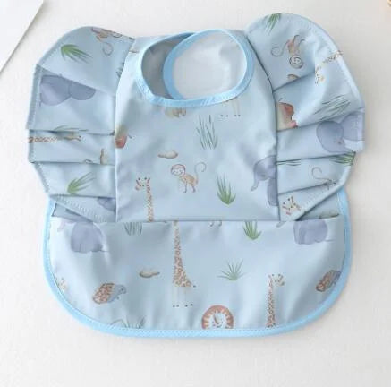 Baby Meal Pocket Angel Wing PU Waterproof Bib - globaltradeleader