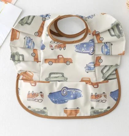 Baby Meal Pocket Angel Wing PU Waterproof Bib - globaltradeleader