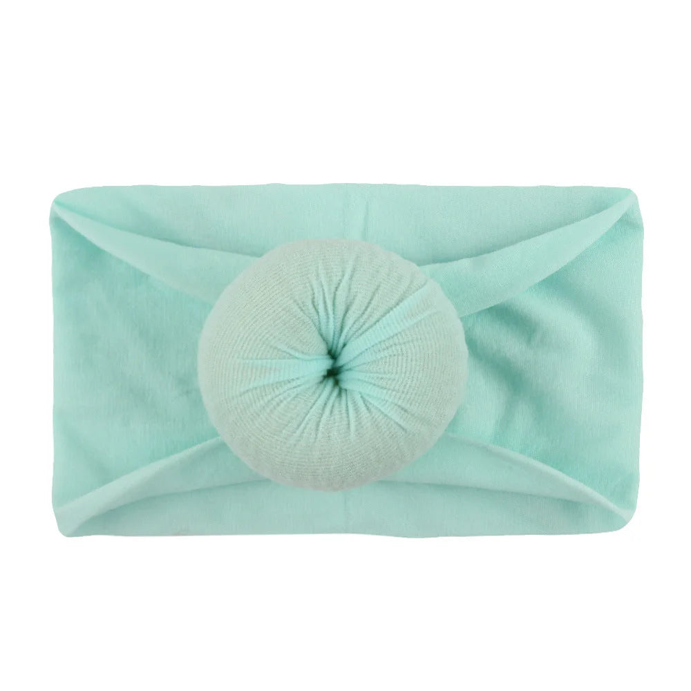 Baby Nylon Children's Soft Ball Stockings Wide Hair Band Turban - globaltradeleader