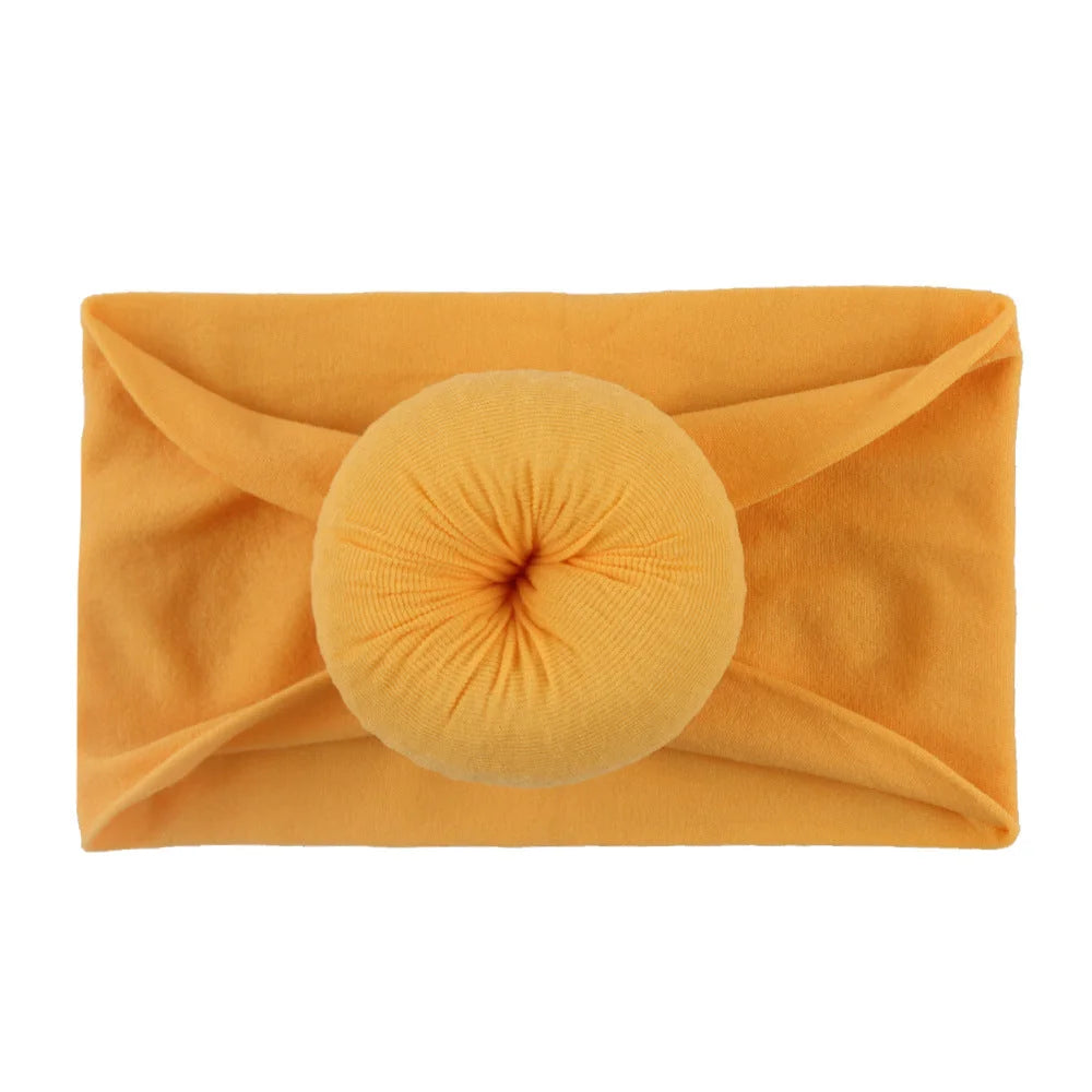 Baby Nylon Children's Soft Ball Stockings Wide Hair Band Turban - globaltradeleader