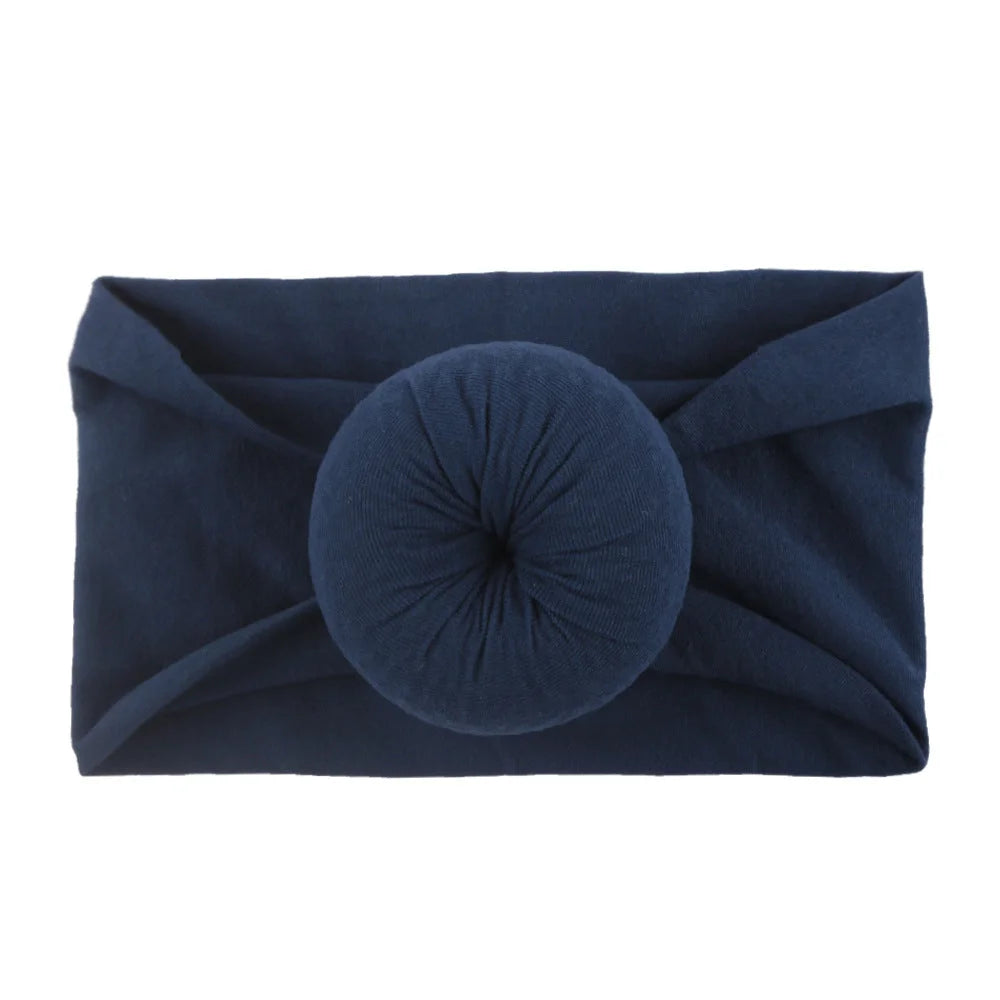 Baby Nylon Children's Soft Ball Stockings Wide Hair Band Turban - globaltradeleader