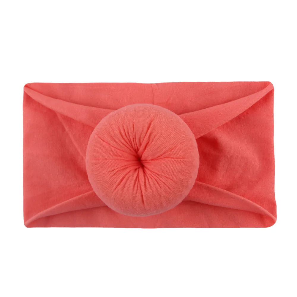 Baby Nylon Children's Soft Ball Stockings Wide Hair Band Turban - globaltradeleader