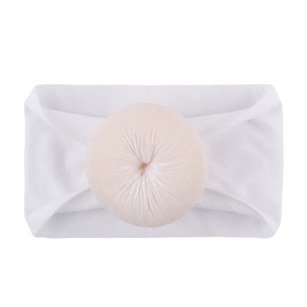 Baby Nylon Children's Soft Ball Stockings Wide Hair Band Turban - globaltradeleader