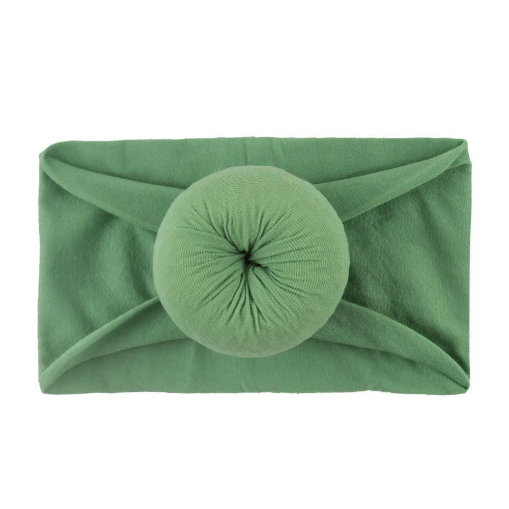 Baby Nylon Children's Soft Ball Stockings Wide Hair Band Turban - globaltradeleader