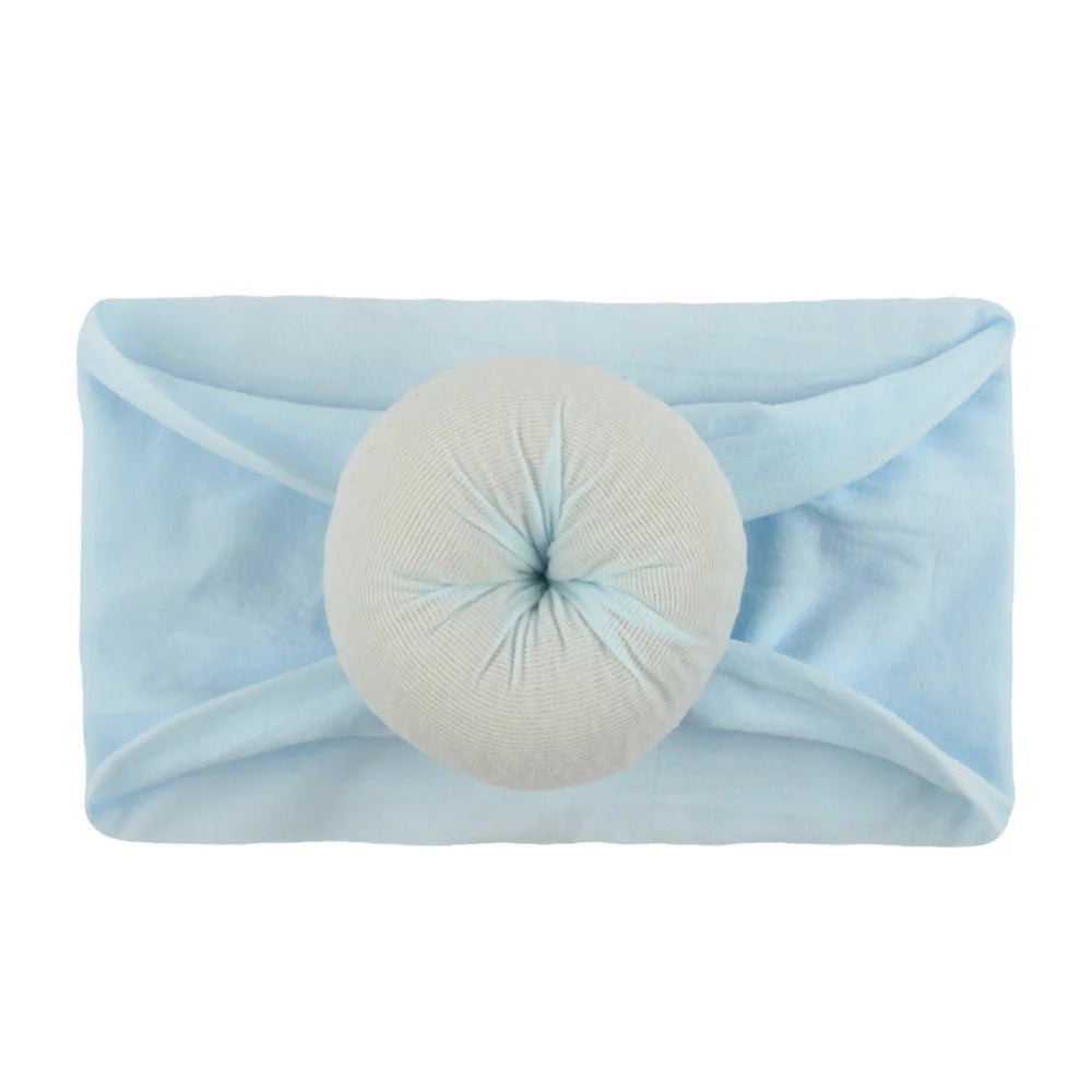 Baby Nylon Children's Soft Ball Stockings Wide Hair Band Turban - globaltradeleader