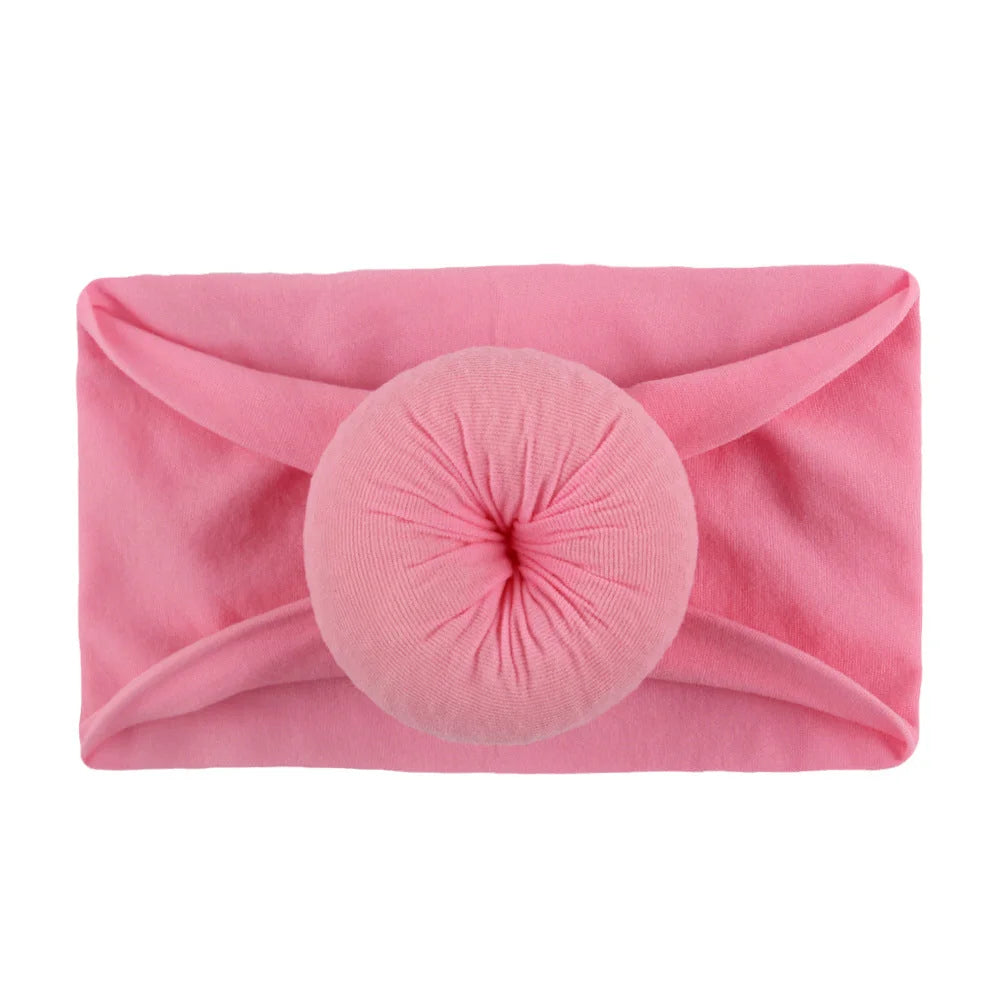 Baby Nylon Children's Soft Ball Stockings Wide Hair Band Turban - globaltradeleader