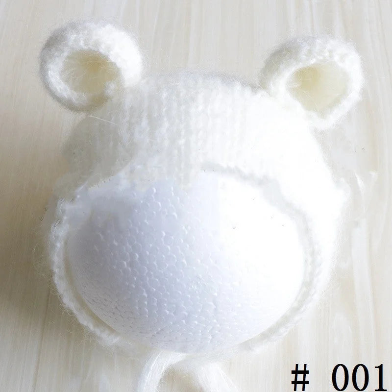 Baby Photo Soft Hat Photography Props Handmade Knitting Mohair - globaltradeleader