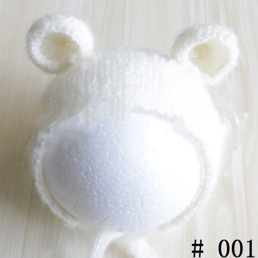 Baby Photo Soft Hat Photography Props Handmade Knitting Mohair - globaltradeleader