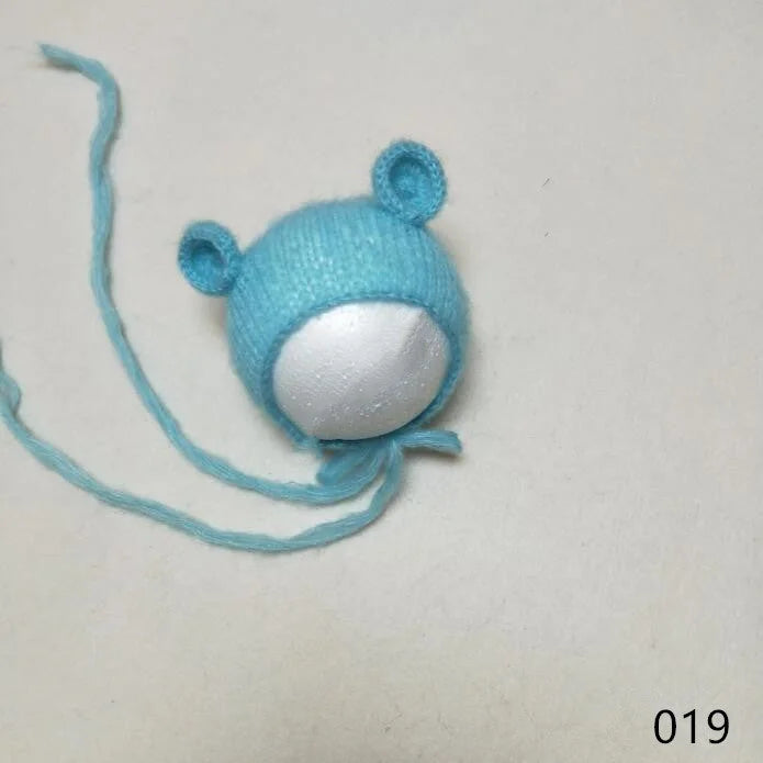 Baby Photo Soft Hat Photography Props Handmade Knitting Mohair - globaltradeleader