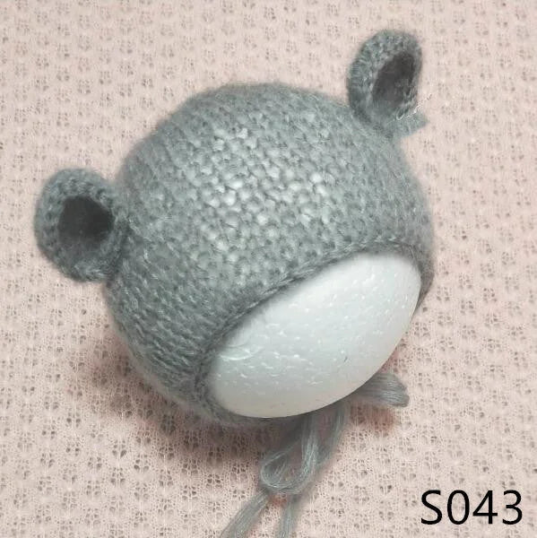 Baby Photo Soft Hat Photography Props Handmade Knitting Mohair - globaltradeleader