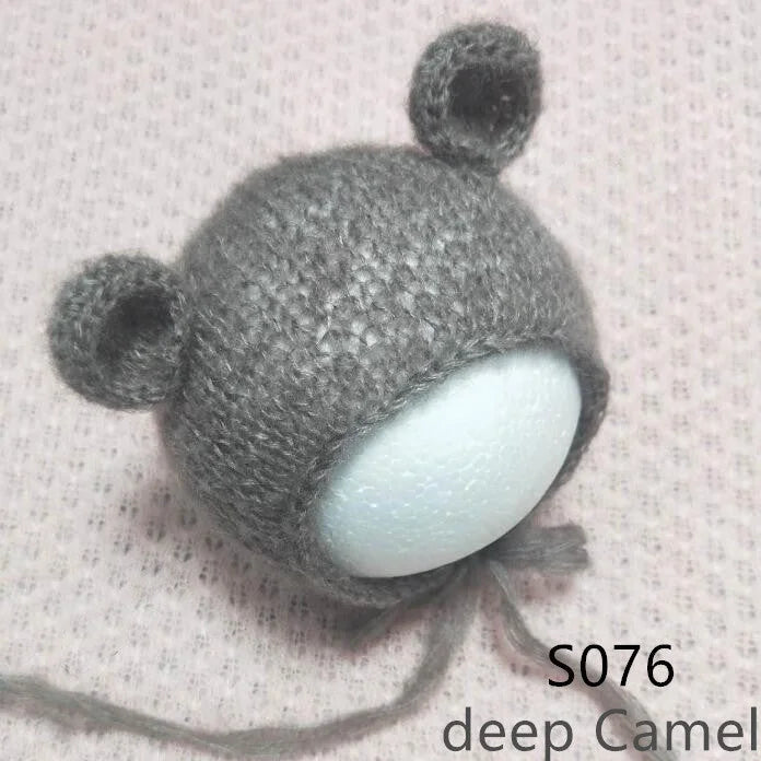 Baby Photo Soft Hat Photography Props Handmade Knitting Mohair - globaltradeleader