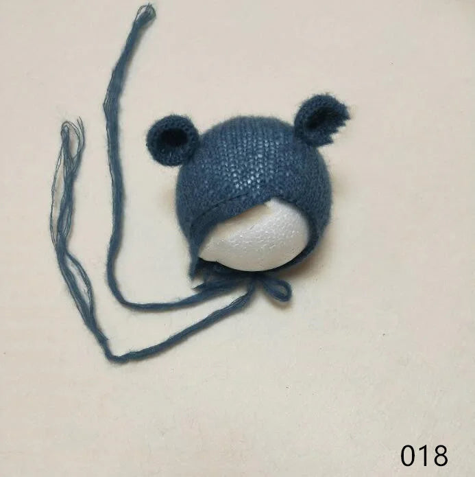 Baby Photo Soft Hat Photography Props Handmade Knitting Mohair - globaltradeleader