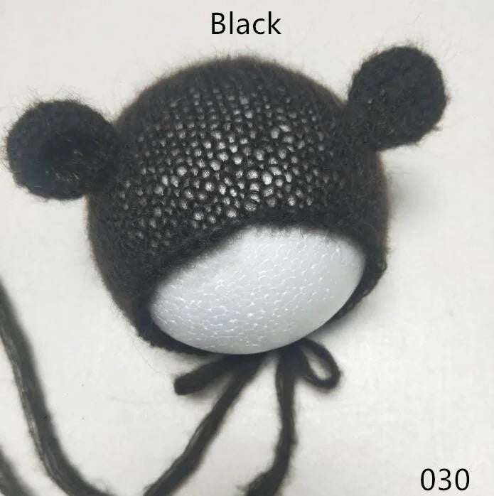Baby Photo Soft Hat Photography Props Handmade Knitting Mohair - globaltradeleader