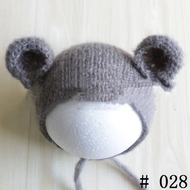 Baby Photo Soft Hat Photography Props Handmade Knitting Mohair - globaltradeleader