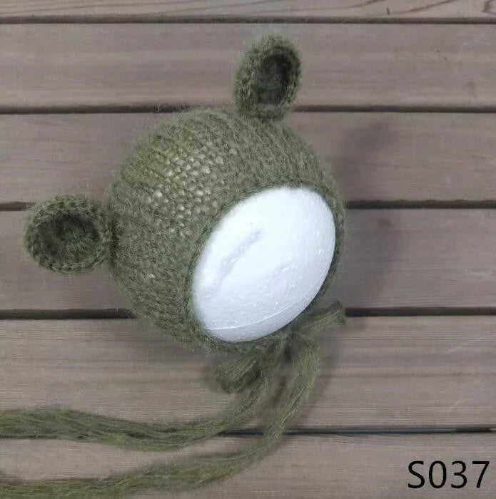 Baby Photo Soft Hat Photography Props Handmade Knitting Mohair - globaltradeleader