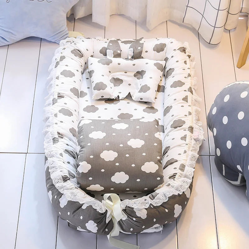 Baby Portable Removable And Washable Bed With Quilt - globaltradeleader