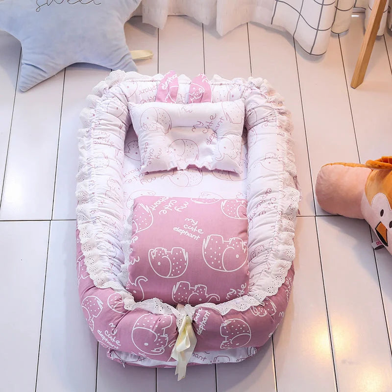 Baby Portable Removable And Washable Bed With Quilt - globaltradeleader