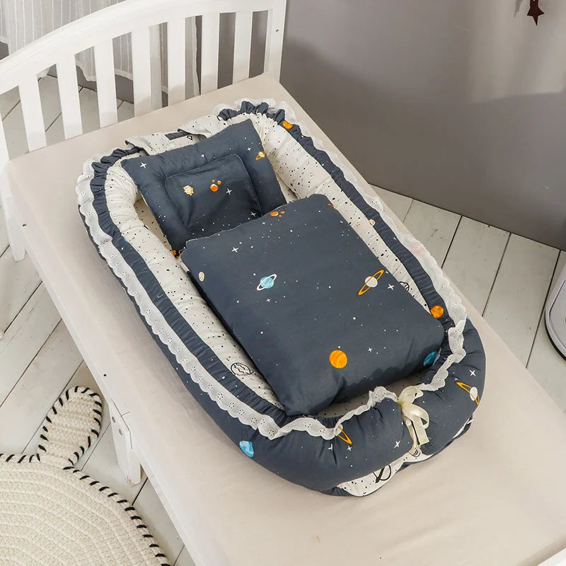 Baby Portable Removable And Washable Bed With Quilt - globaltradeleader