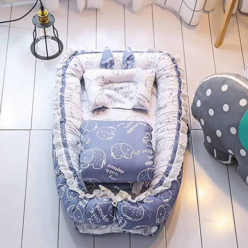 Baby Portable Removable And Washable Bed With Quilt - globaltradeleader