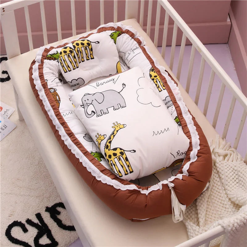 Baby Portable Removable And Washable Bed With Quilt - globaltradeleader