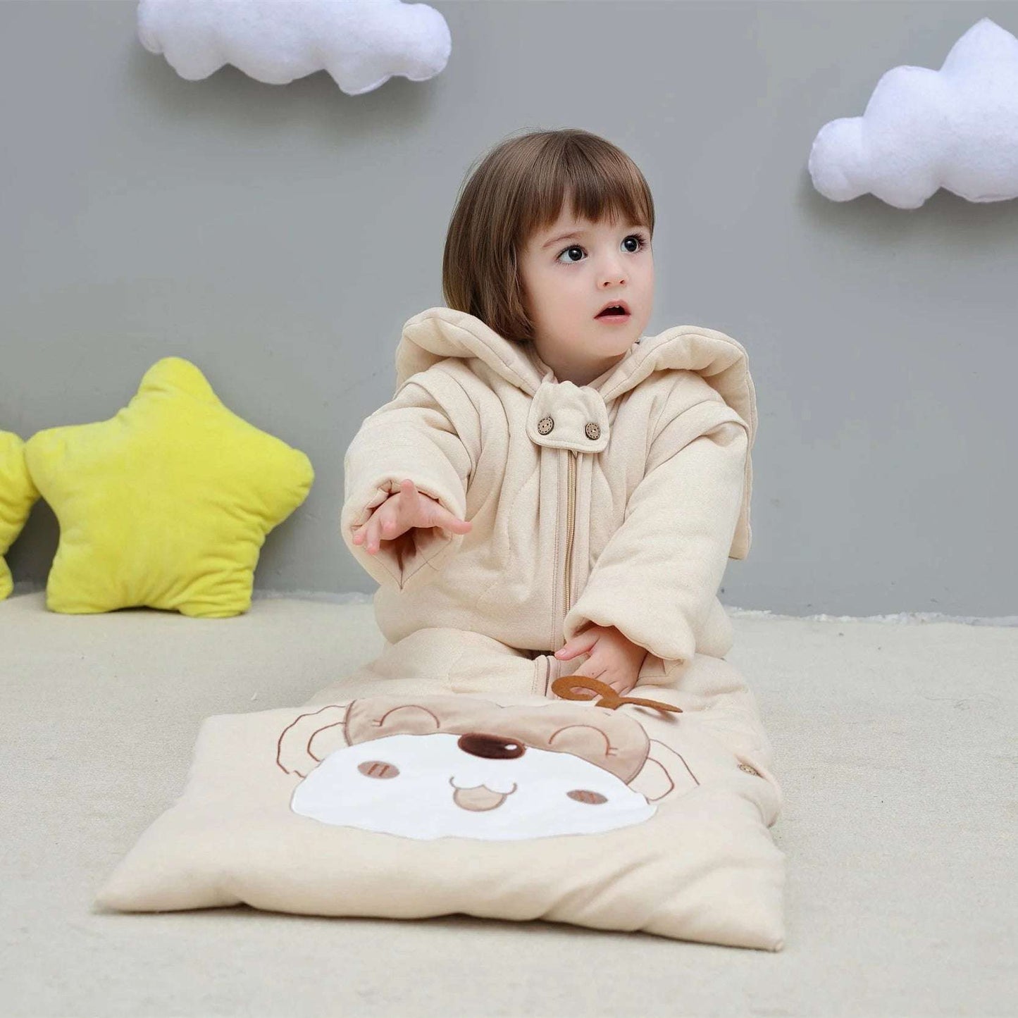 Baby Sleeping Bag Autumn And Winter Pure Cotton Quilt - globaltradeleader