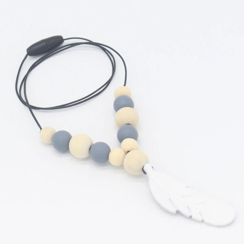 Baby Soothing Teether Protects Safety Baby Teether Necklace - globaltradeleader