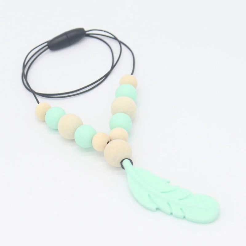 Baby Soothing Teether Protects Safety Baby Teether Necklace - globaltradeleader