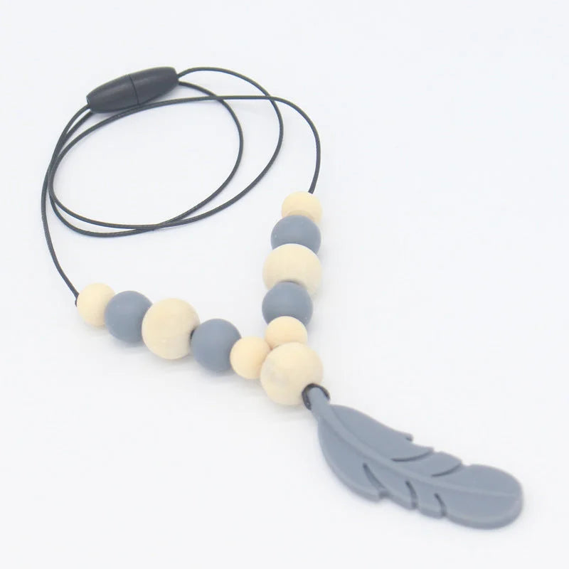 Baby Soothing Teether Protects Safety Baby Teether Necklace - globaltradeleader