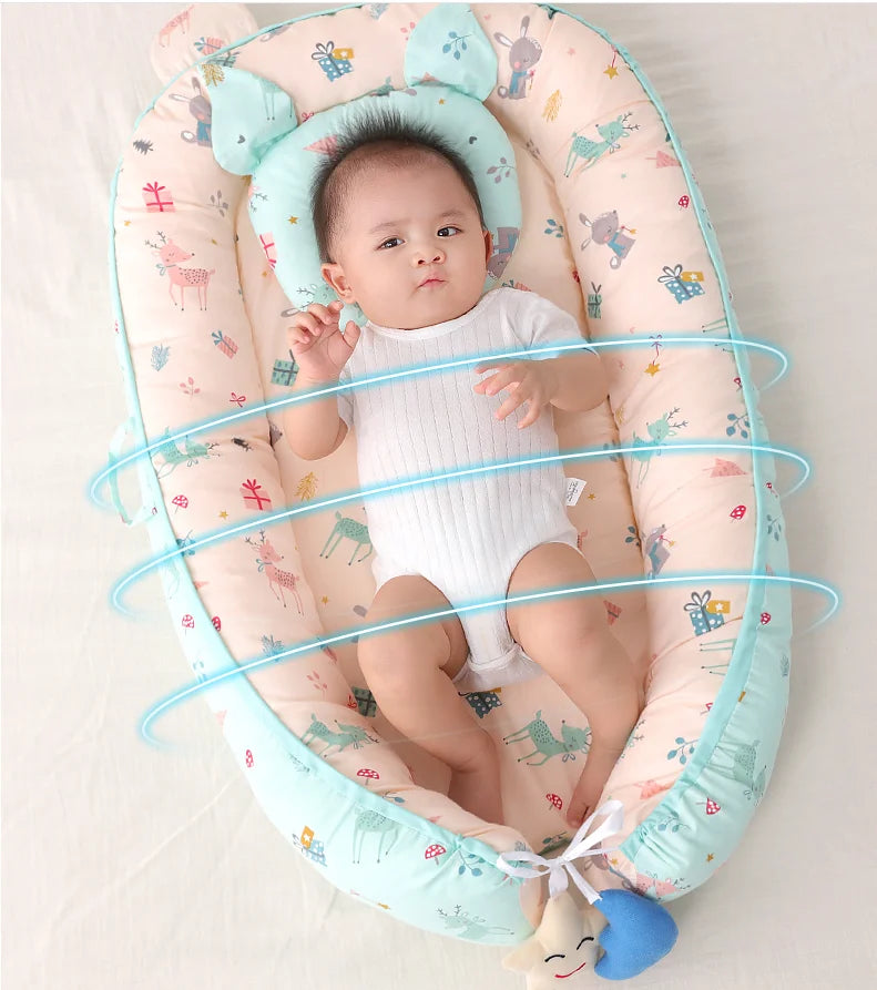 Baby's Anti-shock And Anti-pressure Sleeping Crib - globaltradeleader