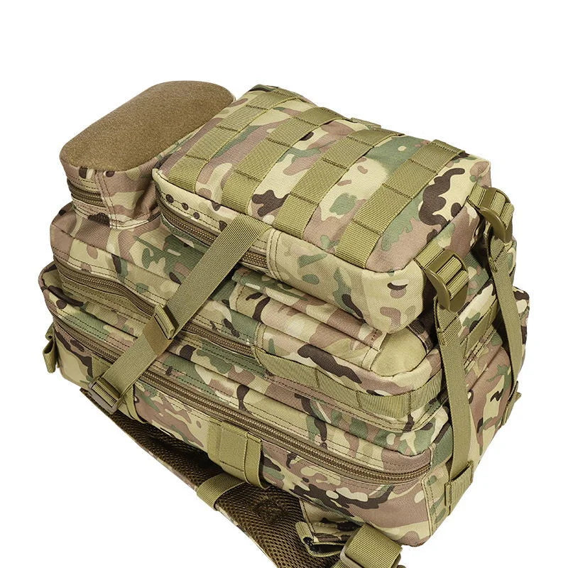 CAMO 2022 New Tactical Backpack Camouflage Backpack Factory Direct Sales Polyester Encrypted 600D 3P Backpack - globaltradeleader