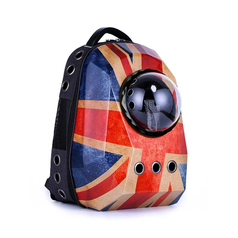 Cat Carrier Bags Breathable Pet Carriers Dog Cat Backpack Travel Space Capsule Cage Pet Transport Bag Carrying Portable Outdoor - globaltradeleader