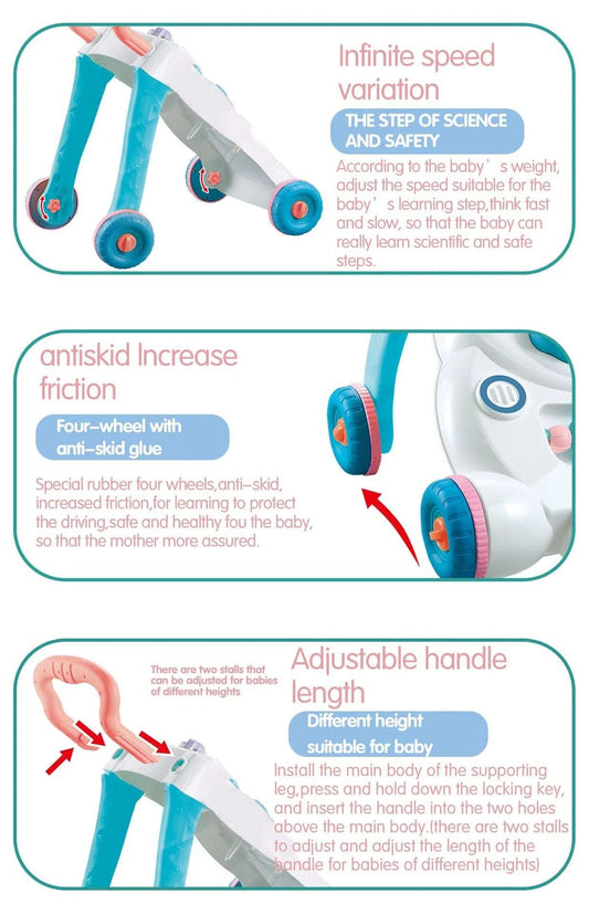 Children's Stroller With Music To Assist Walking - globaltradeleader