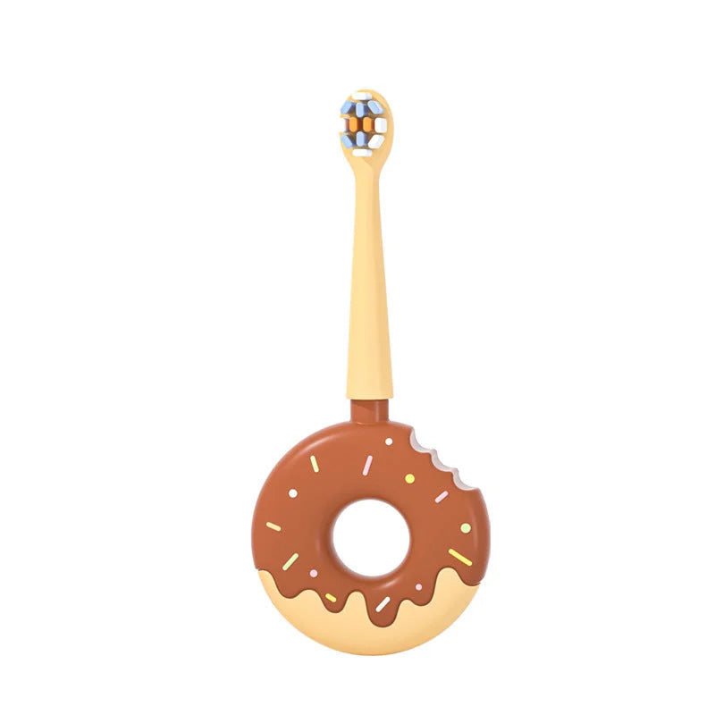 Children's Manual U-shaped Silicone Baby Donut Toothbrush Artifact - globaltradeleader