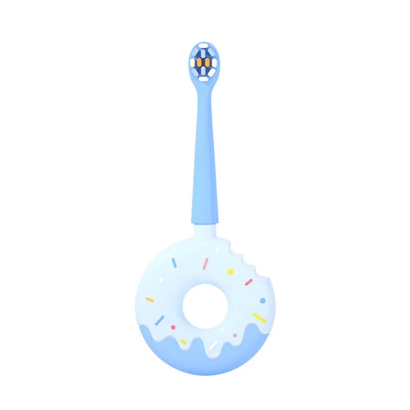 Children's Manual U-shaped Silicone Baby Donut Toothbrush Artifact - globaltradeleader