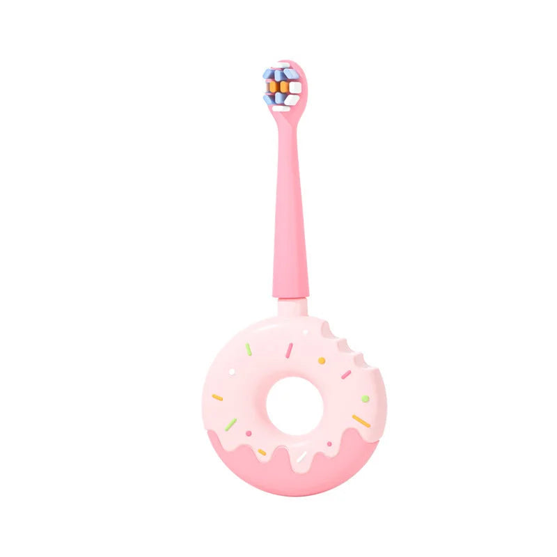 Children's Manual U-shaped Silicone Baby Donut Toothbrush Artifact - globaltradeleader