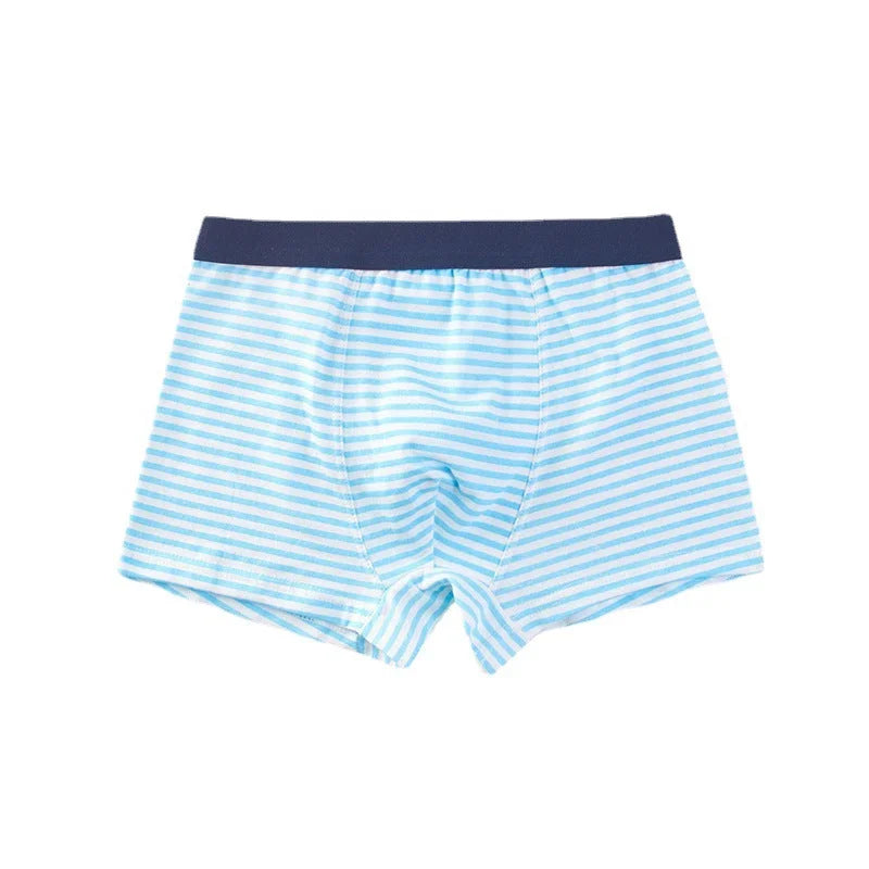 Class A Cotton Boxer Stripe Boxer Children's Briefs - globaltradeleader