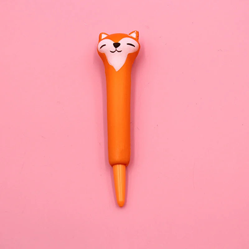 Compatible with Apple , Vent Pen Pressure Pen Creative Cartoon Soft Students Use Pinch Pen Cute Super Cute Gel Pen Decompression Pen - globaltradeleader