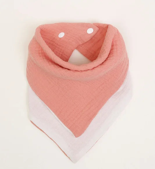 Cotton Crepe Baby Triangle Saliva Towel - globaltradeleader