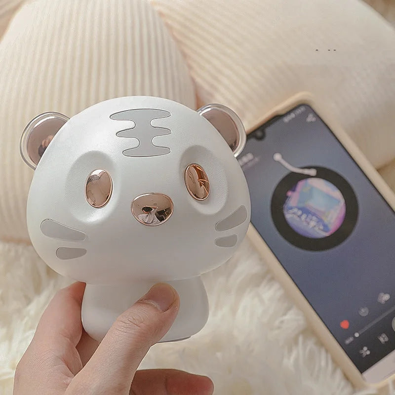 Creative Cartoon White Tiger Bluetooth Speaker - globaltradeleader