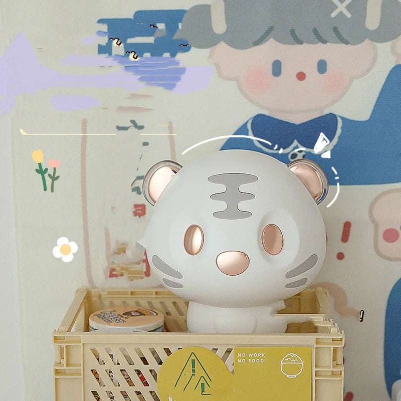 Creative Cartoon White Tiger Bluetooth Speaker - globaltradeleader