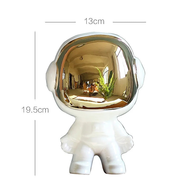 Cute And Cute Astronaut Astronaut Wine Cabinet Study Small Ornament - globaltradeleader