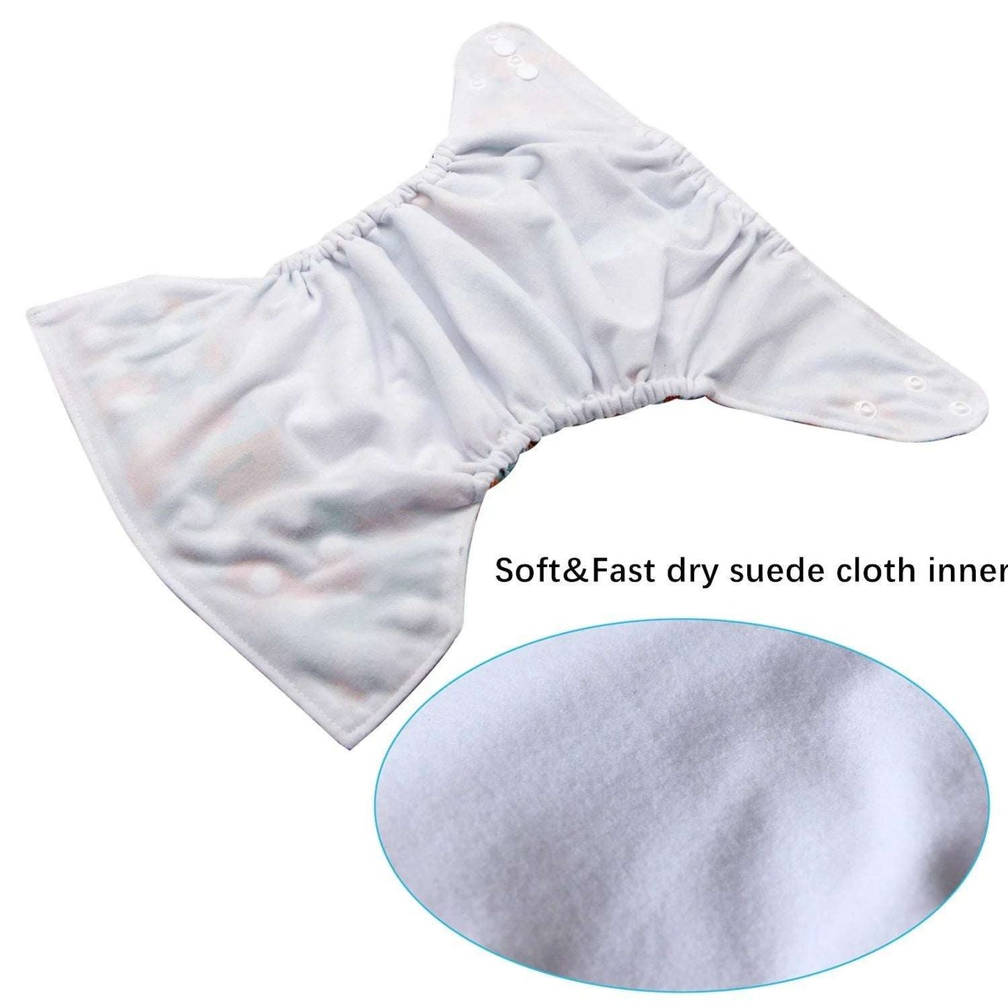 Cute Cartoon Printed Baby Cloth Diapers - globaltradeleader