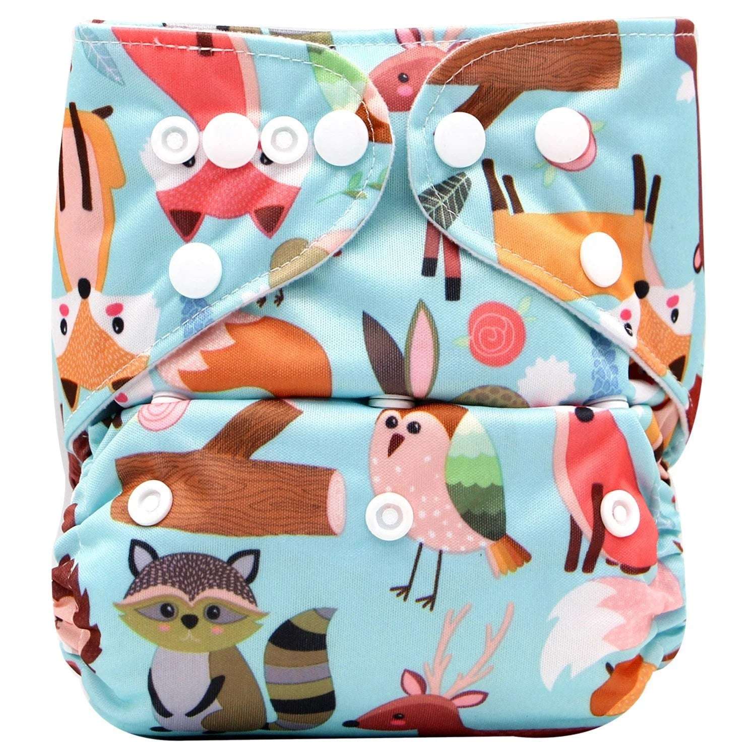 Cute Cartoon Printed Baby Cloth Diapers - globaltradeleader