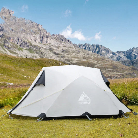 Double-layer Aluminum Pole Multi-person Outdoor Camping Tent - globaltradeleader