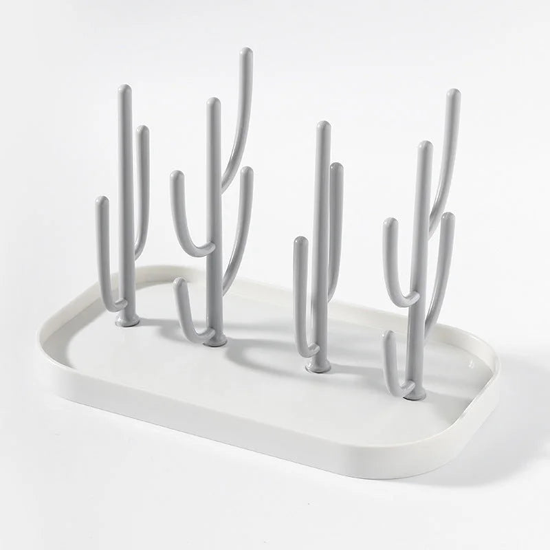 Dust-proof And Drain Holder With Lid Cup Holder For Storage Drain And Bottle Holder For Drying - globaltradeleader