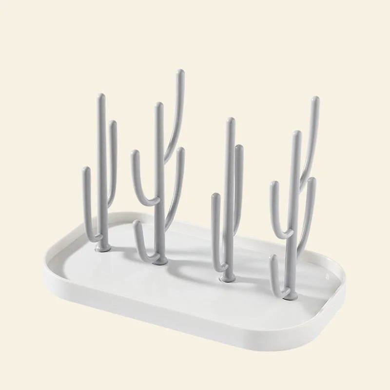 Dust-proof And Drain Holder With Lid Cup Holder For Storage Drain And Bottle Holder For Drying - globaltradeleader