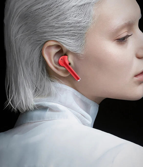 Fashion Individual Earphone Lipstick Bluetooth Earphone In-ear Noise Reduction - globaltradeleader