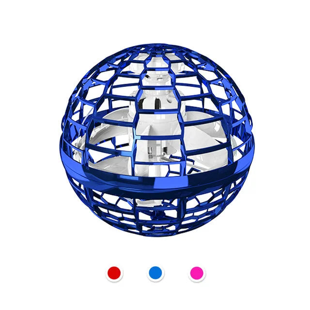 Flynova Pro Flying Ball Spinner Toy  Hand Controlled Drone Helicopter 360 Rotating Mini UFO With Light Kids Gifts - globaltradeleader