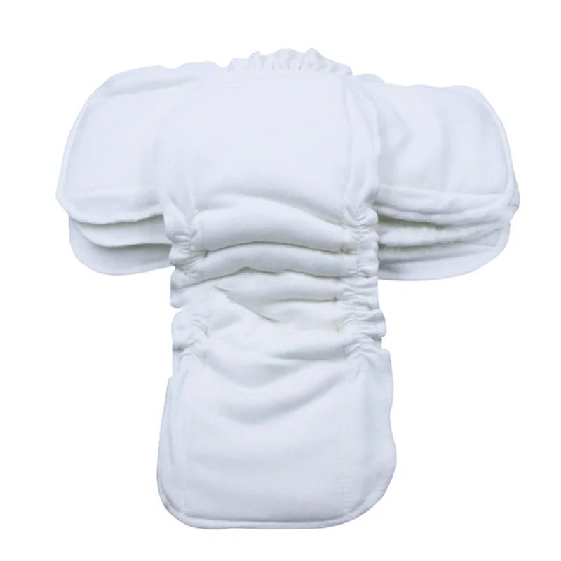 Folds To Prevent Side Leakage, Washable And Reusable Diapers - globaltradeleader